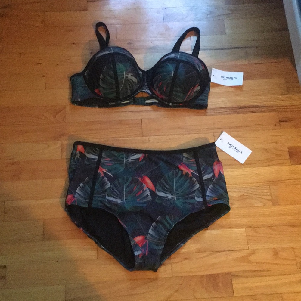 NWT plus size bathing suit